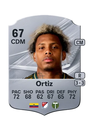 Ortiz - 67 - Rare EA FC 27 card