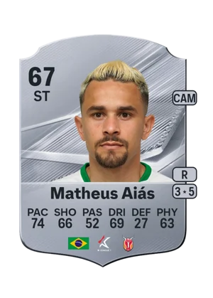 Matheus Aiás - 67 - Rare EA FC 27 card