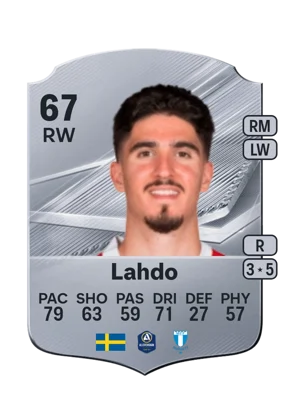 Lahdo - 67 - Rare EA FC 27 card