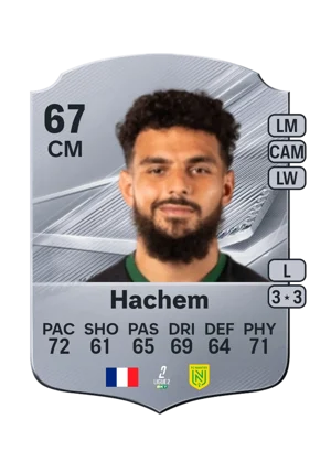 Hachem - 67 - Rare EA FC 27 card