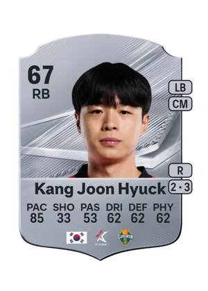 Kang Joon Hyuck - 67 - Rare EA FC 27 card