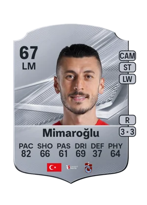 Mimaroğlu - 67 - Rare EA FC 27 card