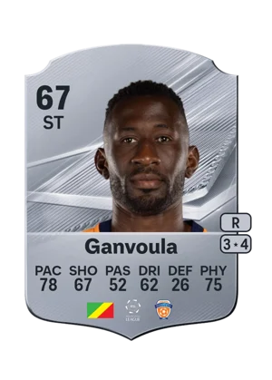 Ganvoula - 67 - Rare EA FC 27 card