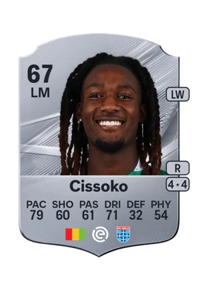 Cissoko - 67 - Rare EA FC 27 card