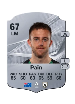 Pain - 67 - Rare EA FC 27 card