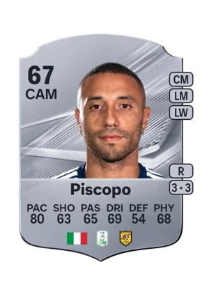 Piscopo - 67 - Rare EA FC 27 card