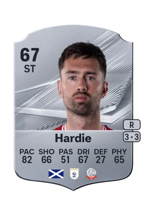 Hardie - 67 - Rare EA FC 27 card