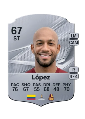 López - 67 - Rare EA FC 27 card