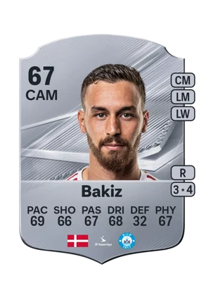Bakiz - 67 - Rare EA FC 27 card