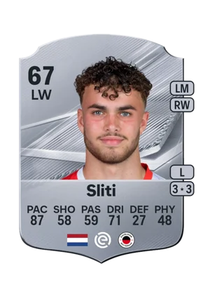 Sliti - 67 - Rare EA FC 27 card
