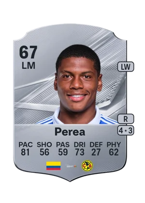 Perea - 67 - Rare EA FC 27 card