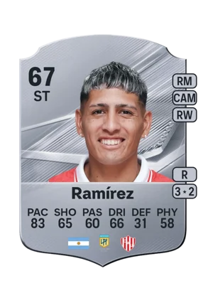 Ramírez - 67 - Rare EA FC 27 card