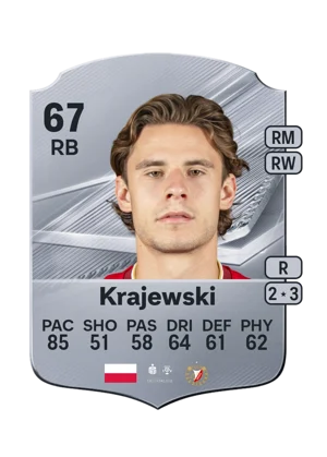 Krajewski - 67 - Rare EA FC 27 card