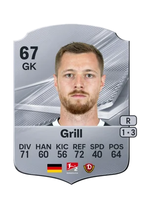 Grill - 67 - Rare EA FC 27 card