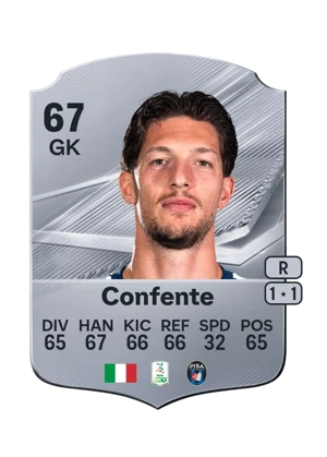 Confente - 67 - Rare EA FC 27 card