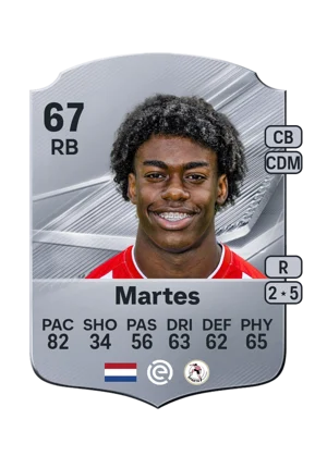 Martes - 67 - Rare EA FC 27 card