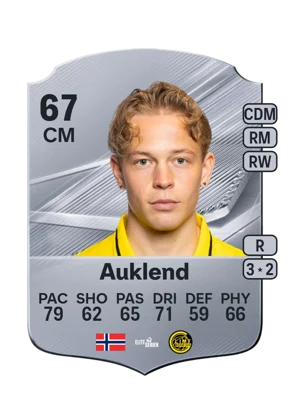 Auklend - 67 - Rare EA FC 27 card