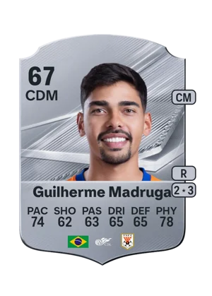 Guilherme Madruga - 67 - Rare EA FC 27 card
