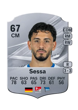 Sessa - 67 - Rare EA FC 27 card