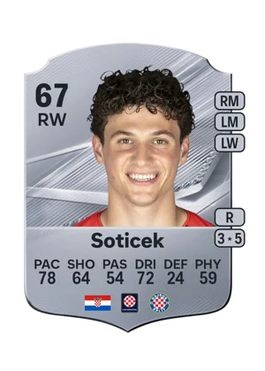 Soticek - 67 - Rare EA FC 27 card