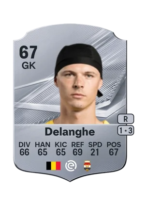 Delanghe - 67 - Rare EA FC 27 card