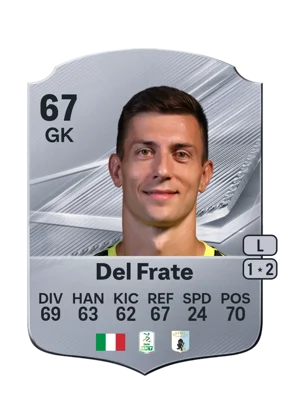 Del Frate - 67 - Rare EA FC 27 card