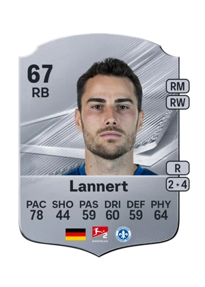 Lannert - 67 - Rare EA FC 27 card