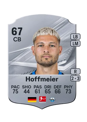 Hoffmeier - 67 - Rare EA FC 27 card