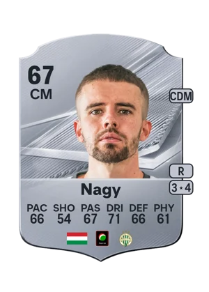 Nagy - 67 - Rare EA FC 27 card