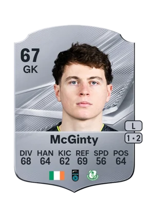 McGinty - 67 - Rare EA FC 27 card