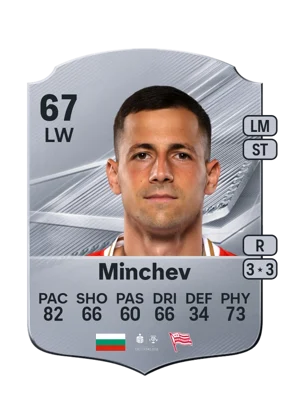 Minchev - 67 - Rare EA FC 27 card