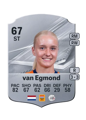 van Egmond - 67 - Rare EA FC 27 card