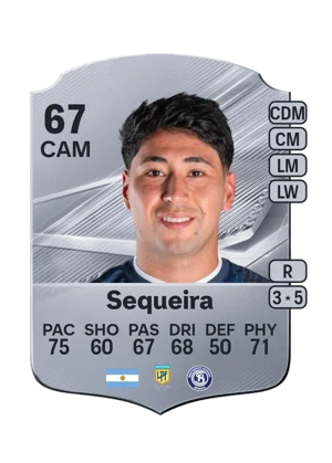 Sequeira - 67 - Rare EA FC 27 card