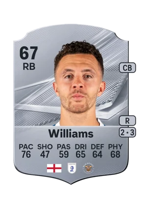 Williams - 67 - Rare EA FC 27 card