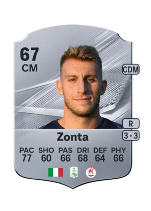 Zonta - 67 - Rare EA FC 27 card