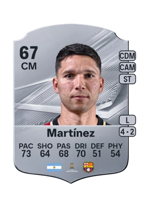 Martínez - 67 - Rare EA FC 27 card