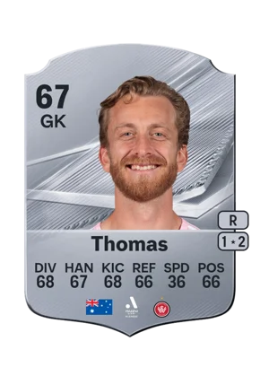 Thomas - 67 - Rare EA FC 27 card