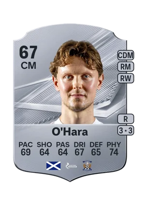 O'Hara - 67 - Rare EA FC 27 card