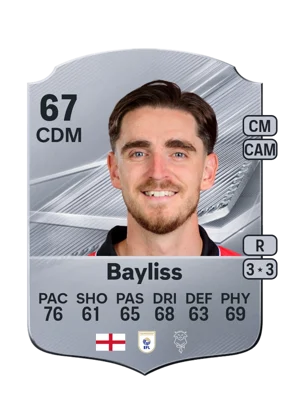 Bayliss - 67 - Rare EA FC 27 card