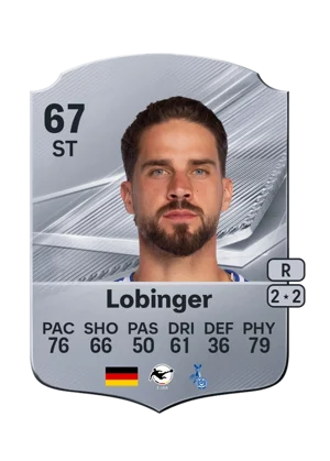 Lobinger - 67 - Rare EA FC 27 card