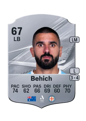 Behich - 67 - Rare EA FC 27 card
