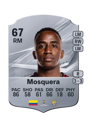 Mosquera - 67 - Rare EA FC 27 card