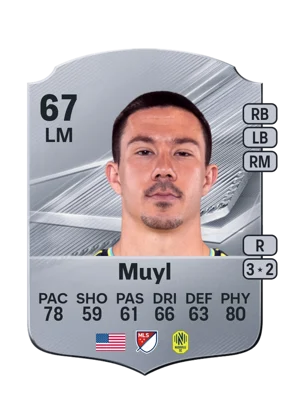 Muyl - 67 - Rare EA FC 27 card