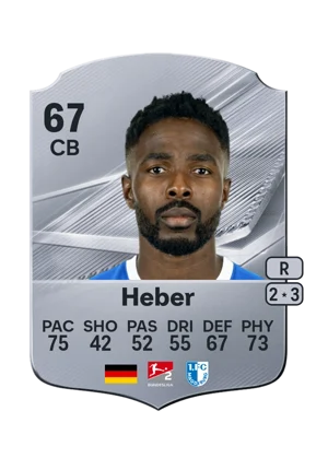 Heber - 67 - Rare EA FC 27 card