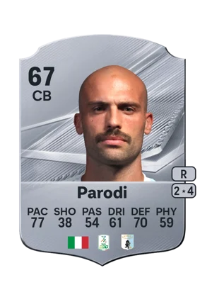 Parodi - 67 - Rare EA FC 27 card