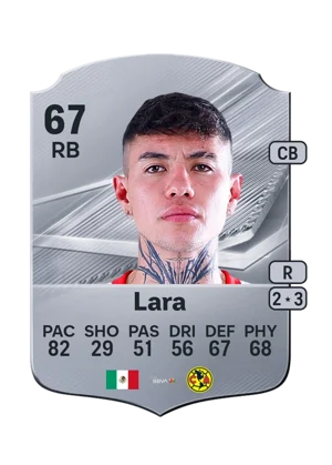 Lara - 67 - Rare EA FC 27 card