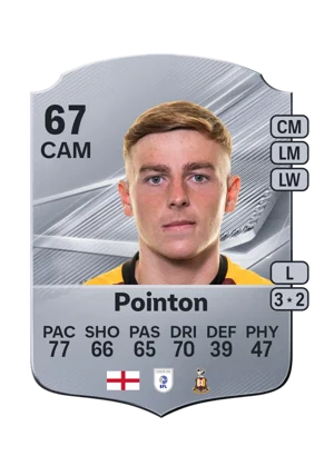 Pointon - 67 - Rare EA FC 27 card