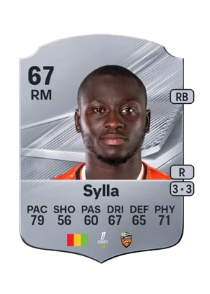 Sylla - 67 - Rare EA FC 27 card