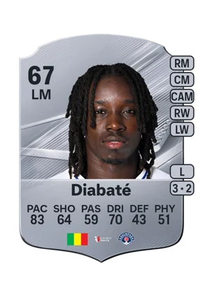 Diabaté - 67 - Rare EA FC 27 card
