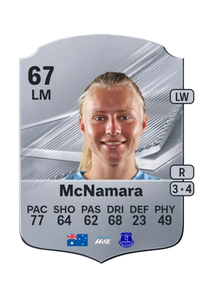 McNamara - 67 - Rare EA FC 27 card